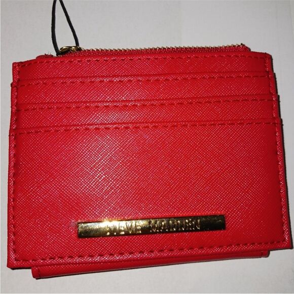 Steven By Steve Madden Handbags - NWT Steve Madden Red Bhayden wallet